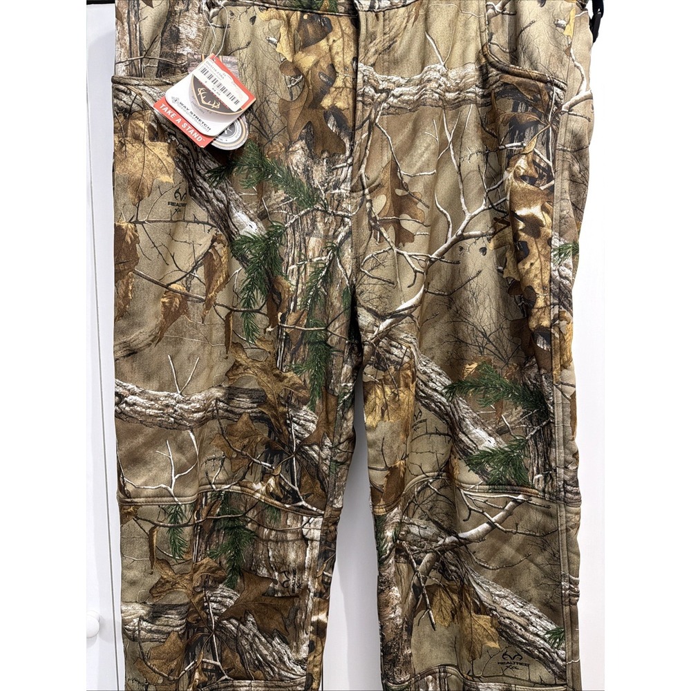 NEW Drake Non-Typical Fleece Lined Pants Men's Sz XXL, RealTree Xtra‎ Camo - Picture 4 of 14